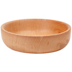 Buchenholz Holzschale 0,6 Liter Ø 16,5 x 6 cm