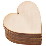 Bastel-Herzen aus Holz 5 x 5 cm