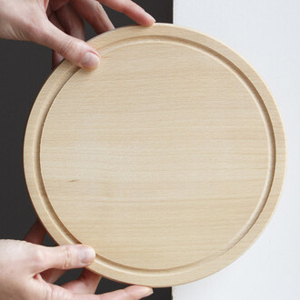Tranchierbretter runde Brettchen  20 cm Holzbrettchen...