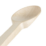 Holzlöffel Esslöffel Holz 24 cm quadratischer Stiel Löffel Holz