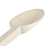 Esslöffel, Suppenlöffel, Holz 33 cm quadratischer Stiel, Kochlöffel, Holzlöffel