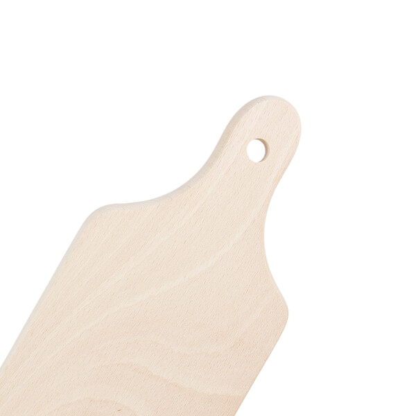 Holz Frhstcksbrettchen mit Griff 22 x 10 cm