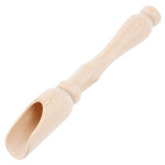 Gewürzschaufel mit Griff aus Holz 13 cm lang