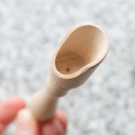Gewürzschaufel mit Griff aus Holz 13 cm lang