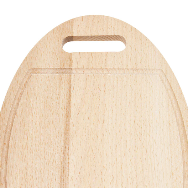 ovales Küchenbrett 35 x 22 cm Holzbrett Schneidebrett Eingriff im Holz