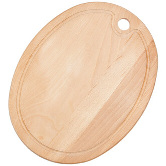 Groes schweres Schneidebrett oval mit...