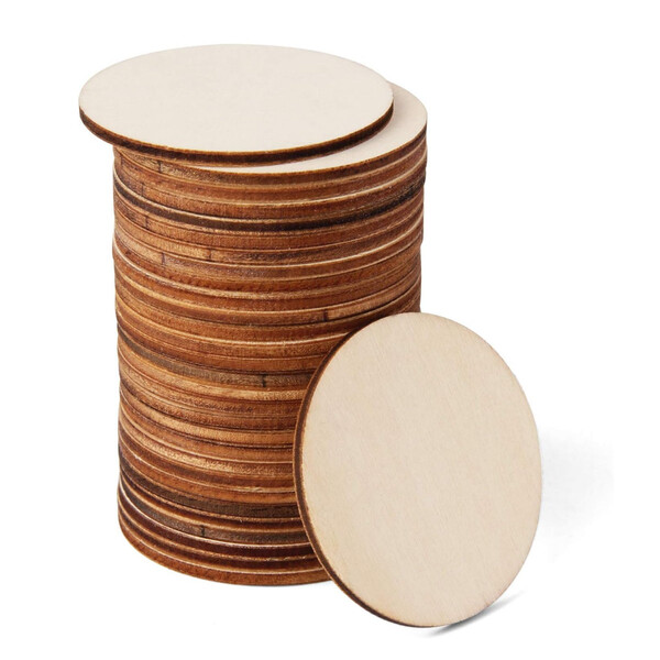 Scheiben aus Holz Holzscheiben  2 cm Bastelholz