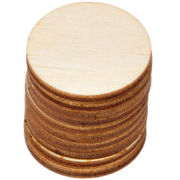 Holzscheiben  3 cm zum Basteln und Beschriften