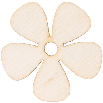 10 Stück Holzblume Blume 3 x 3 cm Kleeblatt Holz Gänseblume 10 Stück Holzblume Blume 3 x 3 cm Kleeblatt Holz Gänseblume