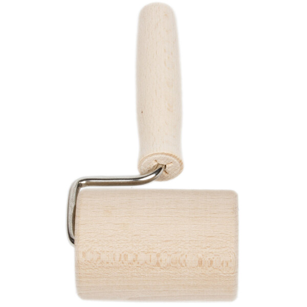 Backformrolle Einhand Holz Teigrolle 7 cm