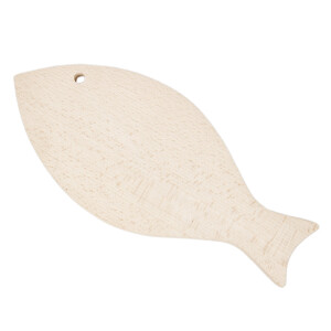 Schneidebrett als Fisch Fischbrett Frühstücksbrettchen Holz Holzbrettchen