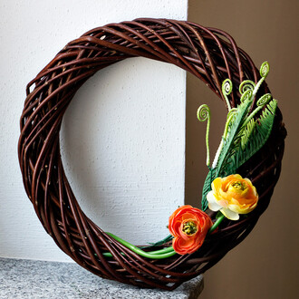 Kranz aus Weide Ø 30 cm Kranz aus Weide Ø 30 cm