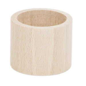 Serviettenhalter aus Holz, Serviettenring Holzring