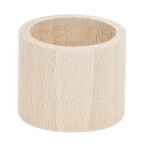 Serviettenhalter aus Holz, Serviettenring Holzring