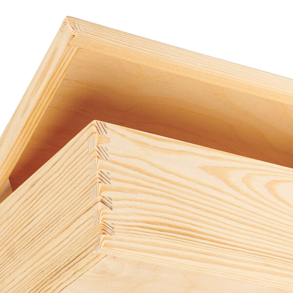 Holzkiste mit Deckel 30 x 20 x 14 cm Erinnerungsbox