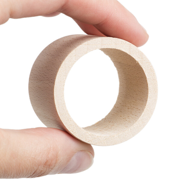 Serviettenringe 50 Stck aus Holz
