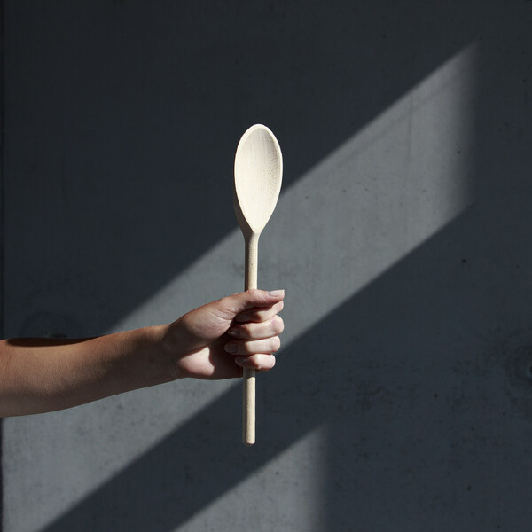 Holzlffel mit rundem Stiel 4er-Lffelset
