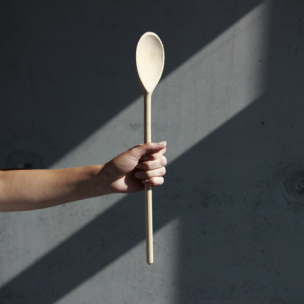 Holzlffel mit rundem Stiel 4er-Lffelset