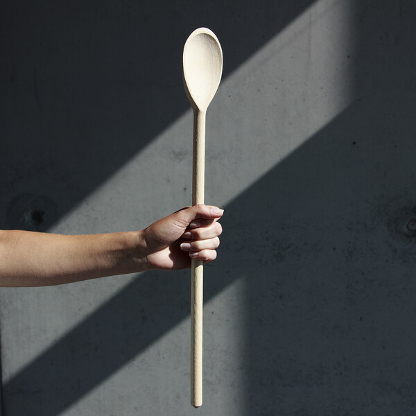 Holzlffel mit rundem Stiel 4er-Lffelset