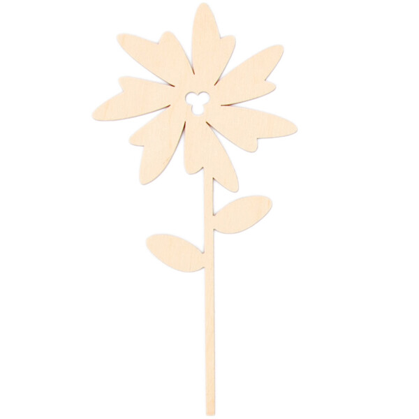 Lilie 18 x 7,5 cm Blumentopfstecker Blumenstecker