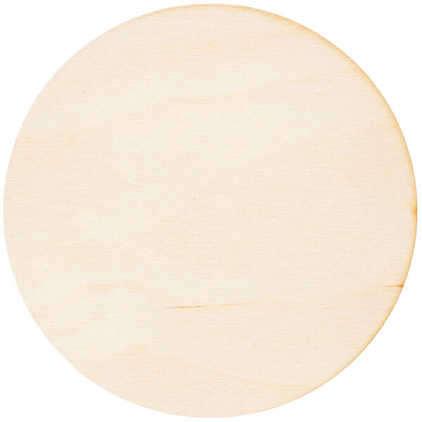 Holzuntersetzer  10 cm runde Holzscheibe