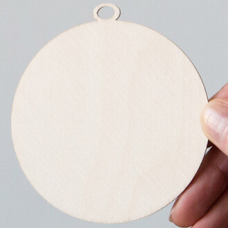 Holz Weihnachtskugel Ø 8 cm Holz Weihnachtskugel Ø 8 cm