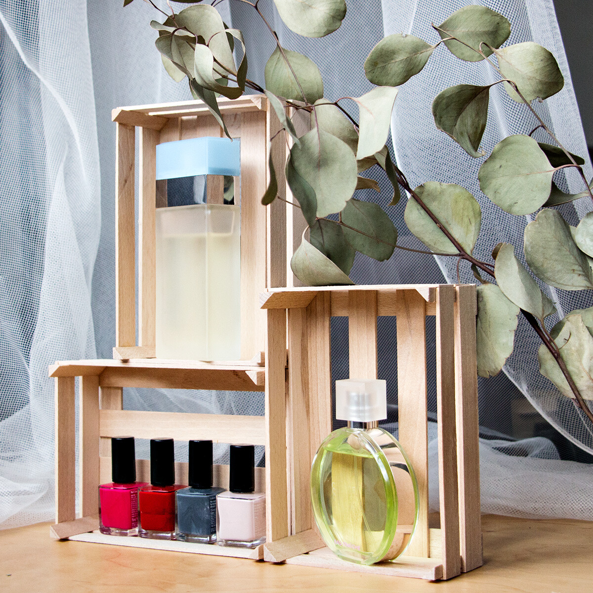 shop wooden box