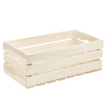 Große Holzkiste als Weinkiste, Truhe, Obstkiste 50 x 27 x 18 cm