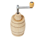 Pfeffermühle aus Holz Fassmühle Mühle Fass Salz Pfeffer