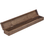 Kommunionskerzen Kiste 47 x 7 x 6,5 cm Eiche Dunkel
