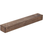 Kommunionskerzen Kiste 47 x 7 x 6,5 cm Eiche Dunkel