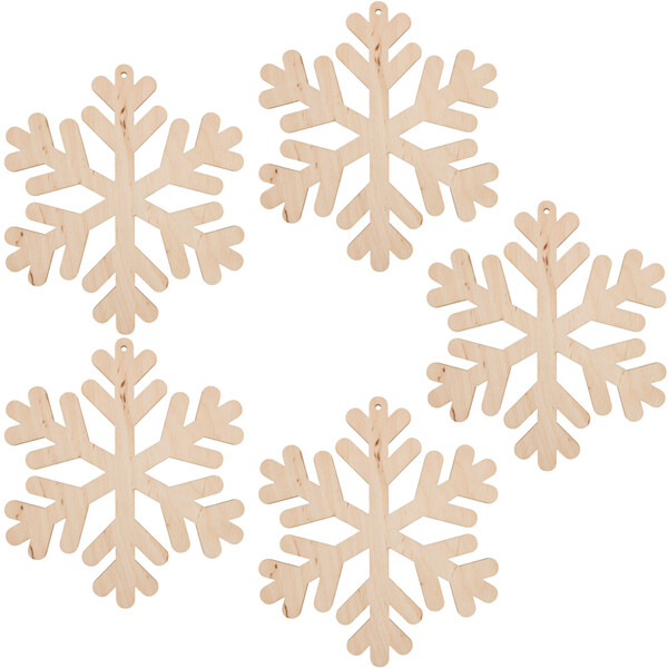 Schneekristall 16 x 16 cm Christbaumschmuck