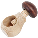 Spindelnussknacker Holz als Pilz