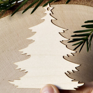 Weihnachtsbaum Anhänger 8 x 8 cm
