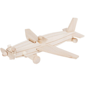 Flugzeug aus Holz, Holzspielzeug,...