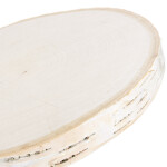 Holz Scheiben 3er-Set Baumscheiben Ø 20 - 25 cm, 2,5 cm stark