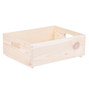 Holzkiste 13 Liter Haushaltskiste...