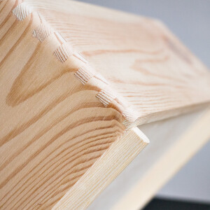 Werkstattkiste, 21 Liter, aus Holz, 40 × 30 × 24 cm