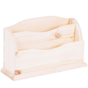 Büroorganizer aus Holz 27 x 9 x 17 cm