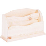 Büroorganizer aus Holz 27 x 9 x 17 cm