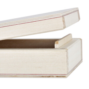 Holz Schmuckkiste und Geschenkverpackung 11 x 8 x 4 cm