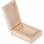 Holz Schmuckkiste und Geschenkverpackung 11 x 8 x 4 cm