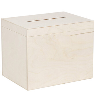 Wahlurne 10,5 Liter aus Holz Wahlurne 10,5 Liter aus Holz