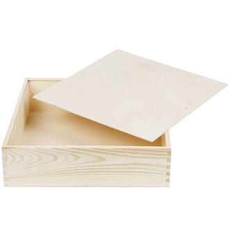 Wooden box 8.7 litres chest for photos , chest for album... Wooden box 8.7 litres chest for photos , chest for album...