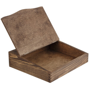 Holz Klappsekretär in Eiche Dunkel Schreibtisch...